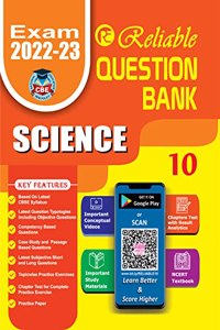 Reliable Question Bank CBSE Science, Class 10 (for 2023 Exam)