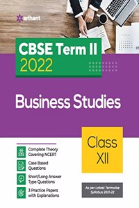 CBSE Term II Business Studies 12th