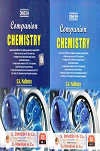 Companion Chemistry For Class - 12 (Set of 2 Volume) of (2020-2021 Examination)