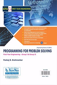 Programming for Problem Solving For GTU Sem 1 and Sem 2