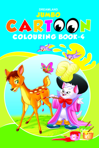 Jumbo Cartoon Colouring Book