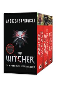 The Witcher Boxed Set: Blood of Elves, the Time of Contempt, Baptism of Fire