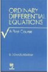 Ordinary Differential Equations A First Course
