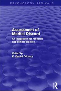 Assessment of Marital Discord (Psychology Revivals)