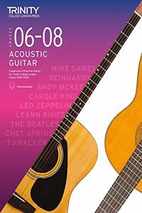 Trinity College London Acoustic Guitar Exam Pieces 2020: Grades 6–8