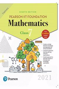 Pearson IIT Foundation Mathematics| Class 7| 2021 Edition| By Pearson