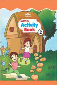 GIKSO Maths Activity Book - 2 for Kids Age 4-7 Years Old (English) - Reprinted 2021
