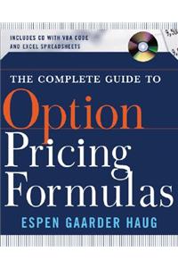 The Complete Guide to Option Pricing Formulas
