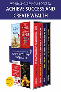 World's Most Famous Books to Achieve Success and Create Wealth (Set of 4 Books): Perfect Motivational Gift Set