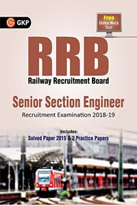 RRB Senior Section Engineer Recruitment Examination 2018-2019
