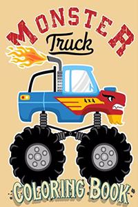 Monster Truck Coloring Book