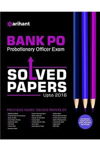 Solved Papers Bank PO - Upto 2016
