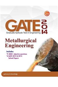 GATE 2014 Metallurgical Engineering