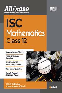 All In One ISC Mathematics Class 12 2020-21