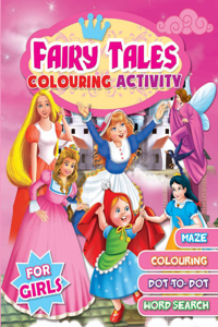 Fairy Tales Colouring Activity for Girls