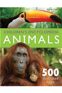 Children's Encyclopedia Animals: Bugs, Sharks, Reptiles, Amphibians, Birds and Mammals. Infor