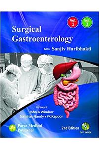 Surgical Gastroenterology (2 Vols Set, With DVD)