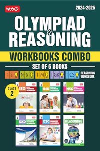 Workbook Combo Imo, Nso, Igko, Ieo, Icso and Reasoning Class 2