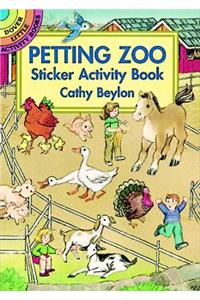 Petting Zoo Sticker Activity Book