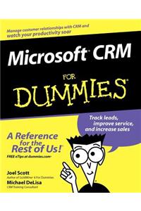 Microsoft CRM for Dummies