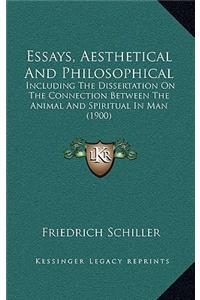 Essays, Aesthetical And Philosophical