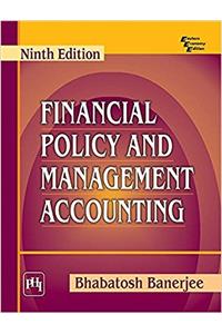 Financial Policy and Management Accounting