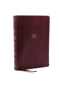 Kjv, Open Bible, Leathersoft, Burgundy, Red Letter Edition, Comfort Print