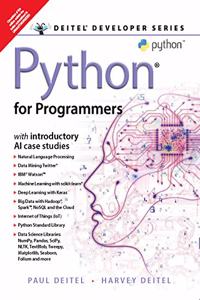 Python for Programmers| First Edition| By Pearson