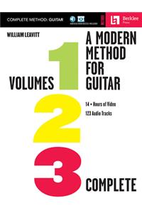 Modern Method for Guitar - Complete Method Book/Online Media