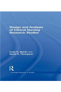 Design and Analysis of Clinical Nursing Research Studies