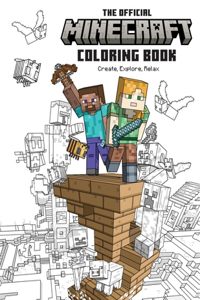 Official Minecraft Coloring Book: Create, Explore, Relax!