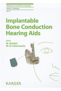 Implantable Bone Conduction Hearing AIDS