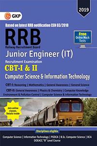 RRB (Railway Recruitment Board) 2019 - Junior Engineer CBT -I & II - Computer Science & Information Technology