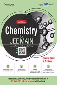 Chemistry for JEE Main,latest 3E