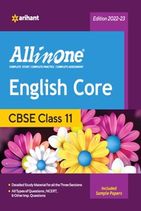 CBSE All In One English Core Class 11 2022-23 Edition
