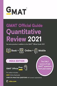 GMAT Official Guide Quantitative Review 2021: Book + Online Question Bank