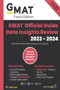 GMAT Official Guide Data Insights Review 2023-2024, Focus Edition