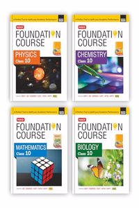 Foundation Course Combo Physics, Chemistry, Mathematics and Biology Class 10