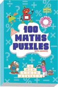 GIKSO 100 Maths Puzzles Book - Brain Boosting Mathematical Activities for Age 7+ Years Old Kids | Game Book (English) - Reprinted 2021