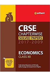 CBSE Chapterwise Solved Papers Economics for Class 12 2017-2009