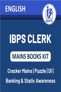 IBPS Clerk Mains Books Kit (Set of 4 books In English Printed Edition) by Adda247 Publications