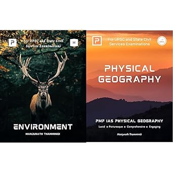 PMF IAS Environment for UPSC 2024-25 & PMF IAS Physical Geography for UPSC 2024-25