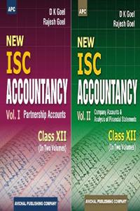 New I.S.C. Accountancy (Volume I Partnership Accounts & Volume Ii Company Accounts & Analysis Of Financial Statements) Class- Xii: Two Volume Set (2021-2022 Session)