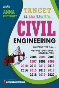 Tancet Civil Engineering Previous Years Exam Solved Papers