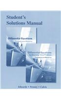 Student Solutions Manual for Differential Equations