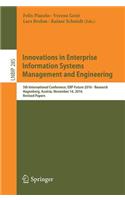 Innovations in Enterprise Information Systems Management and Engineering