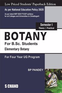 Botany for B.Sc. Students Semester I | Elementary Botany | For Four Year UG Program - NEP 2020 Chhattisgarh