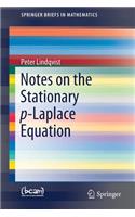 Notes on the Stationary p-Laplace Equation