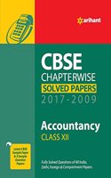 CBSE Chapterwise Solved Papers Accountancy Class 12th 2017-2009
