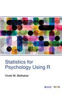 Statistics for Psychology Using R